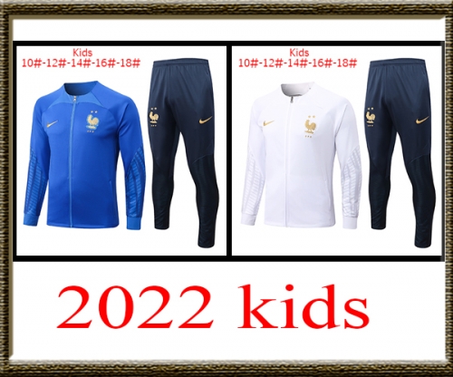 2022 France World Cup Kids jacket best quality