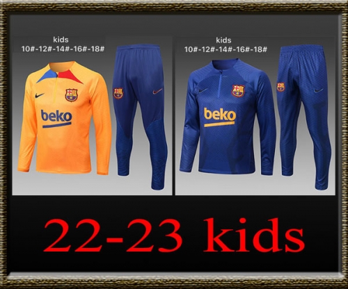 2022-2023 Barcelona Kids Training clothes