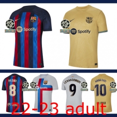 2022-2023 Barcelona adult +patch Thailand the best quality