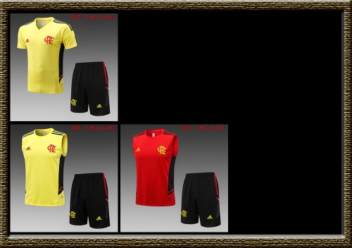 2022-2023 Flamengo adult Training clothes short sleeves shorts