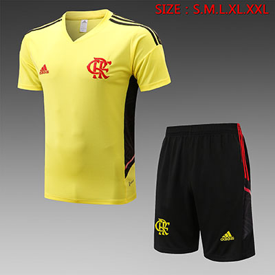 2022-2023 Flamengo adult Training clothes short sleeves shorts