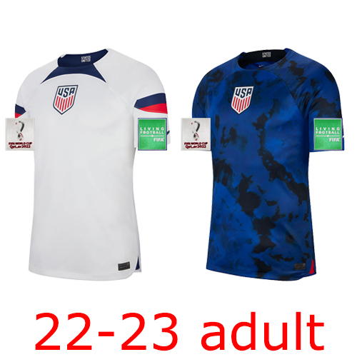 2022-2023 Estados Unidos USA World Cup adult +patch Thailand the best quality