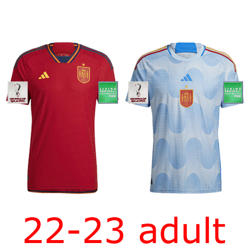 2022-2023 Spain World Cup adult +patch Thailand the best quality