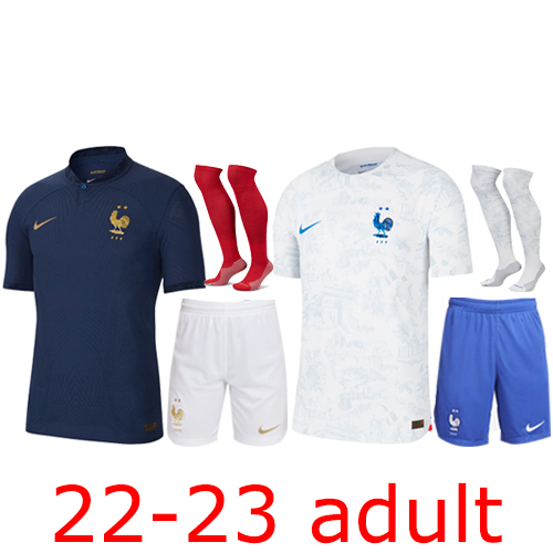 2022-2023 France World Cup adult + Socks Set Thailand the best quality