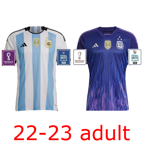 2022-2023 Argentina World Cup adult +patch Thailand the best quality