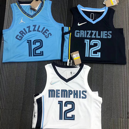 75th anniversary Memphis Grizzlies NBA basketball adult Hot press blue