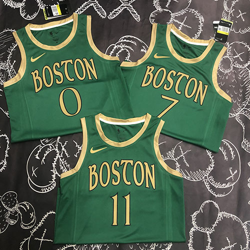 2023 Boston Celtics NBA basketball adult Hot press green 2