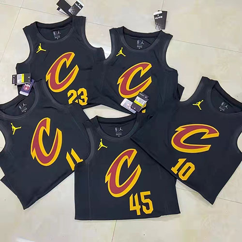 2023 Cleveland Cavaliers NBA basketball adult Hot press black