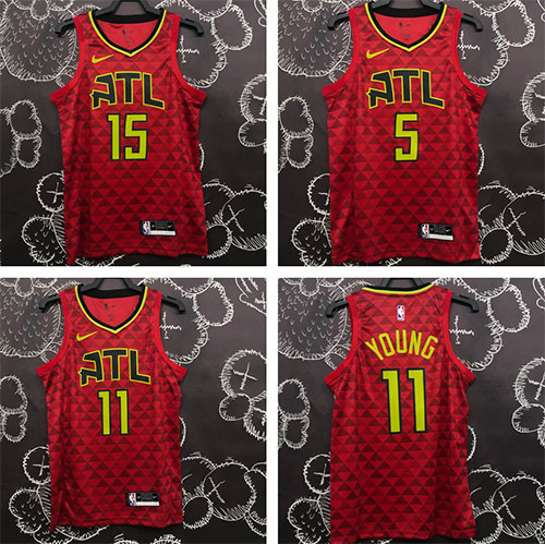 2023 Atlanta Hawks NBA basketball adult Hot press red