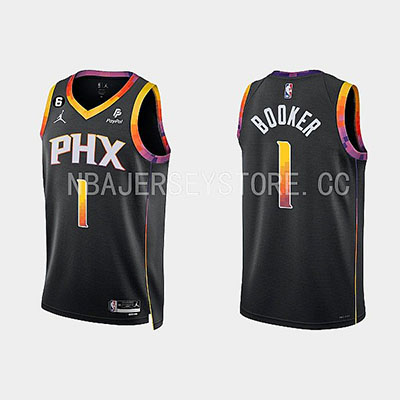 2023 Phoenix Suns Spurs NBA basketball adult Hot press black