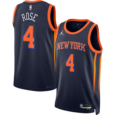 2023 New York Knicks Thunder NBA basketball adult Hot press black