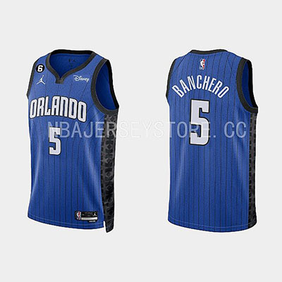 2023 Orlando Magic NBA basketball adult Hot press blue