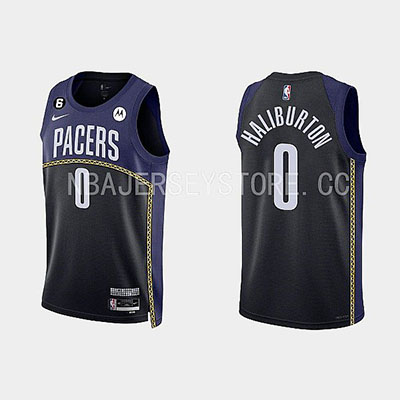 2023 Indiana Pacers Thunder NBA basketball adult Hot press black