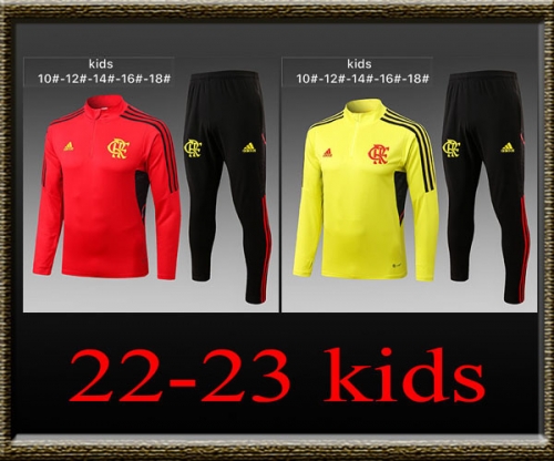2022-2023 Flamengo Kids Training clothes