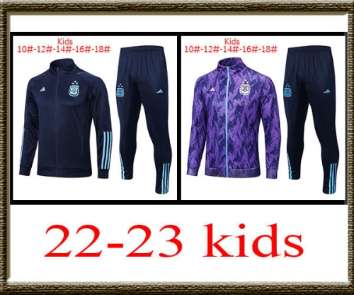 2022 Argentina World Cup Kids jacket best quality
