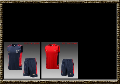 2022-2023 Ajax adult Training clothes short sleeves shorts