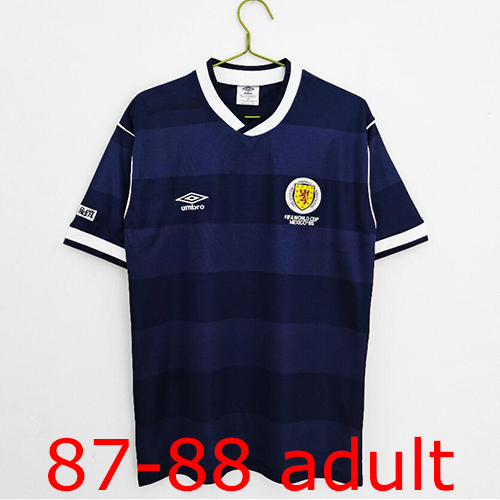 1987-1988 Scotland Home jersey Thailand the best quality