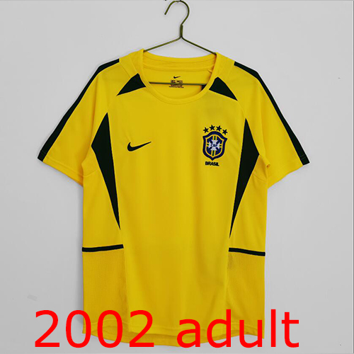2002 Brazil Home jersey Thailand the best quality