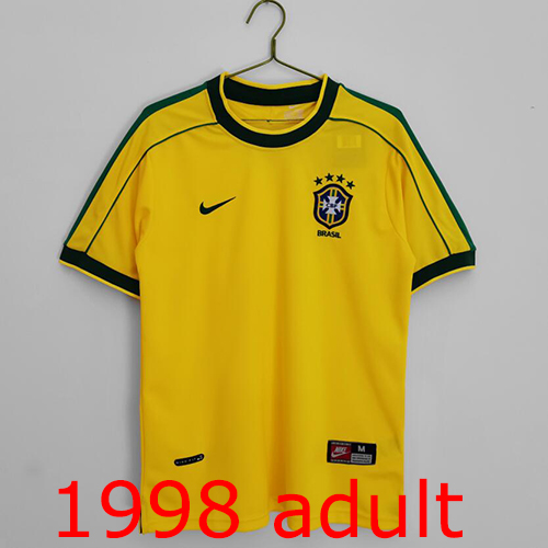 1998 Brazil Home jersey Thailand the best quality