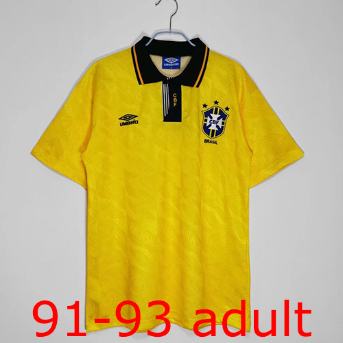 1991-1993 Brazil Home jersey Thailand the best quality