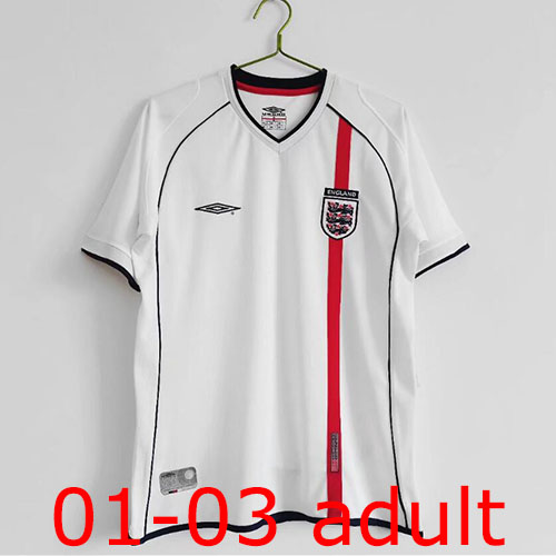2001-2003 England Home jersey Thailand the best quality