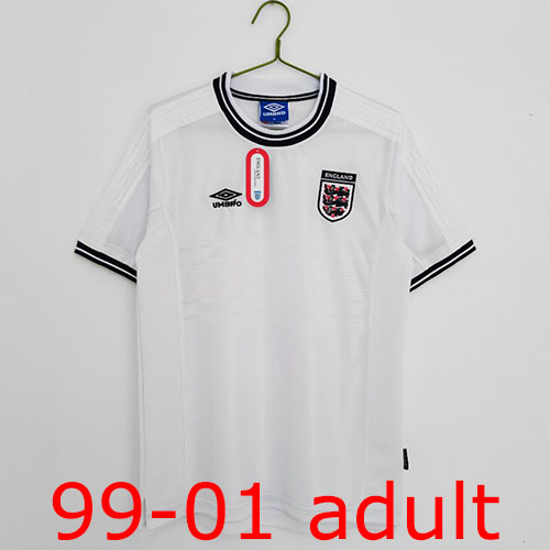 1999-2001 England Home jersey Thailand the best quality