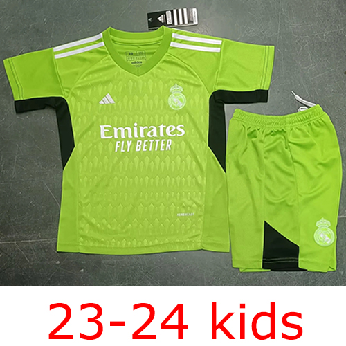 2023-2024 Real Madrid goalkeeper Kids Thailand the best quality