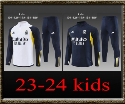 2023-2024 Real Madrid Kids Training clothes