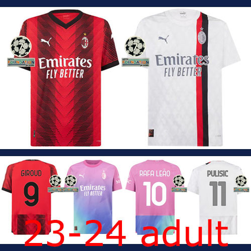 2023-2024 AC Milan adult +patch Thailand the best quality