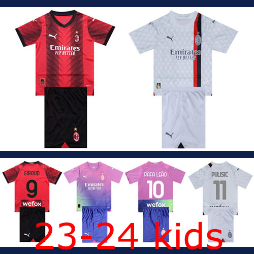 2023-2024 AC Milan Kids Thailand the best quality