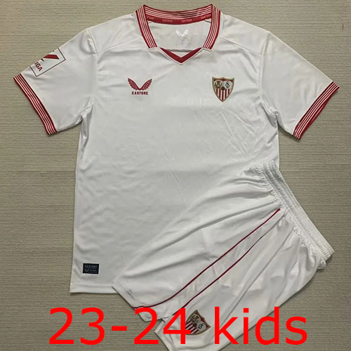 2023-2024 Sevilla FC Kids Thailand the best quality