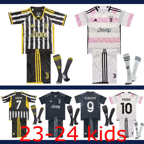 2023-2024 Juventus Kids + Socks Thailand the best quality