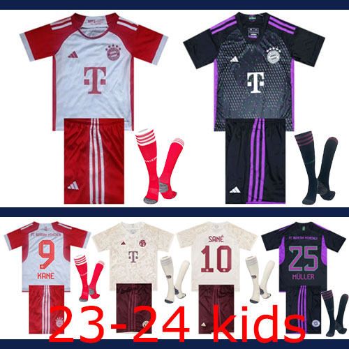2023-2024 Bayern Kids + Socks Thailand the best quality
