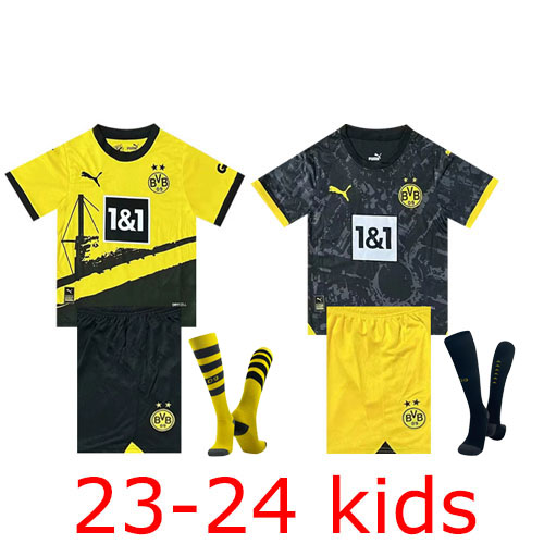 2023-2024 Dortmund Kids + Socks Thailand the best quality