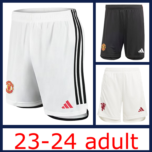 2023-2024 Manchester United Adult Shorts Best Quality