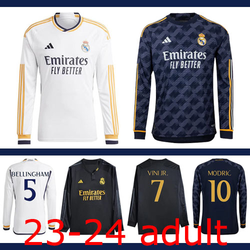 2023-2024 Real Madrid adult long sleeve Thailand the best quality