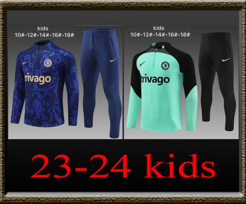 2023-2024 Chelsea Kids Training clothes