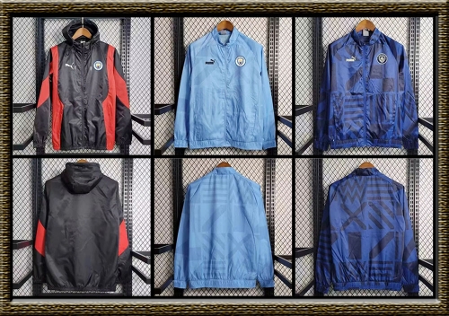 2023-2024 Manchester City adult Windbreaker best quality