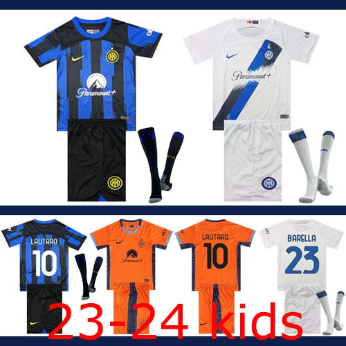 2023-2024 Inter Milan Kids + Socks Thailand the best quality