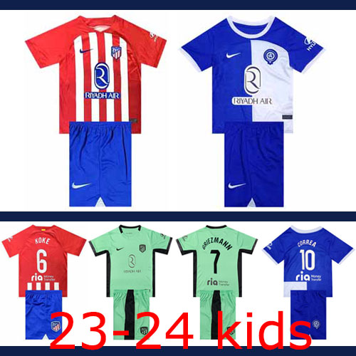 2023-2024 Atletico Madrid Kids Thailand the best quality