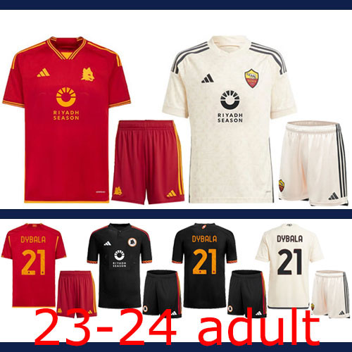 2023-2024 AS Roma adult Set Thailand the best quality