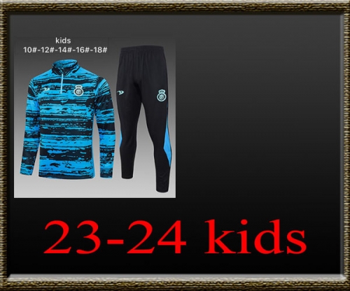2023-2024 Al-Nassr FC Kids Training clothes