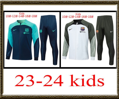 2023-2024 Barcelona kids jacket best quality