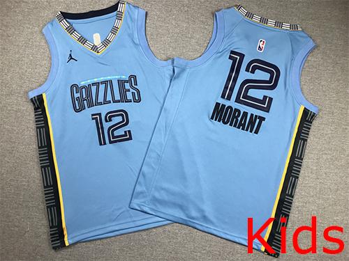 Memphis Grizzlies Kids NBA Embroidery basketball