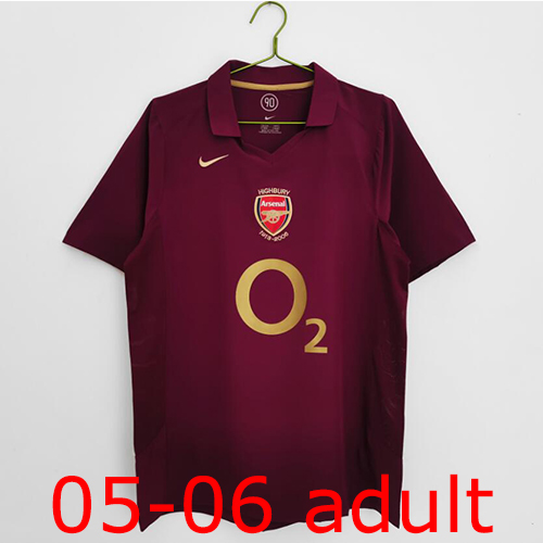 2005-2006 Arsenal Home jersey Thailand the best quality