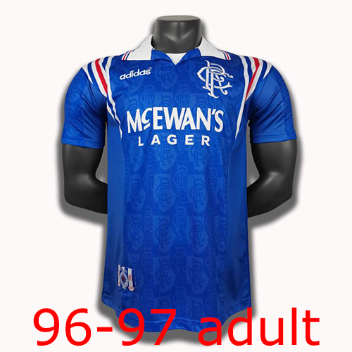 1996-1997 Rangers F.C Home jersey Thailand the best quality