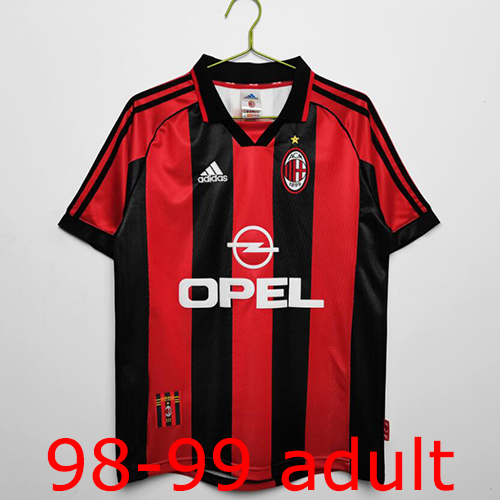 1998-1999 AC Milan Home jersey the best quality