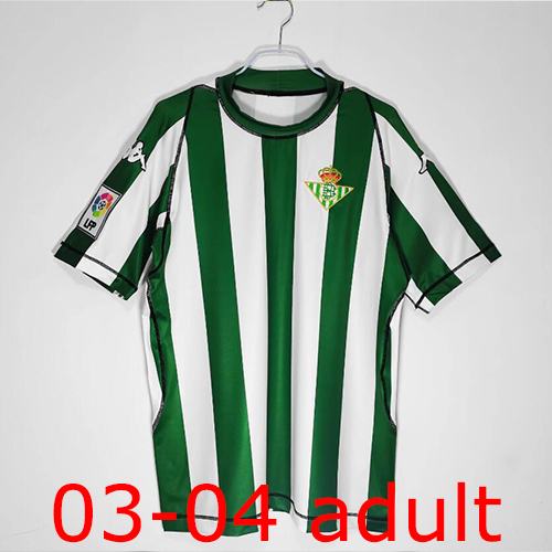 2003-2004 Real Betis Home jersey Thailand the best quality