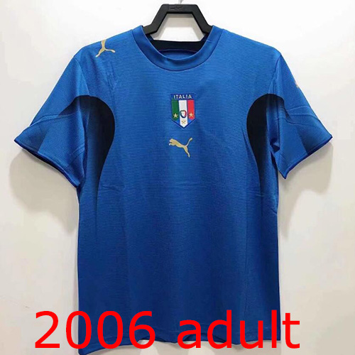 2006 Italy Home jersey Thailand the best quality