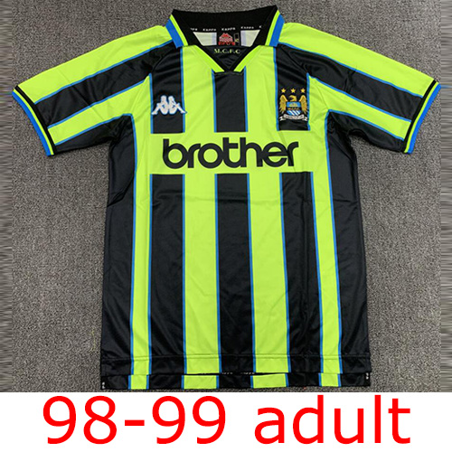 1998-1999 Manchester City Away jersey the best quality